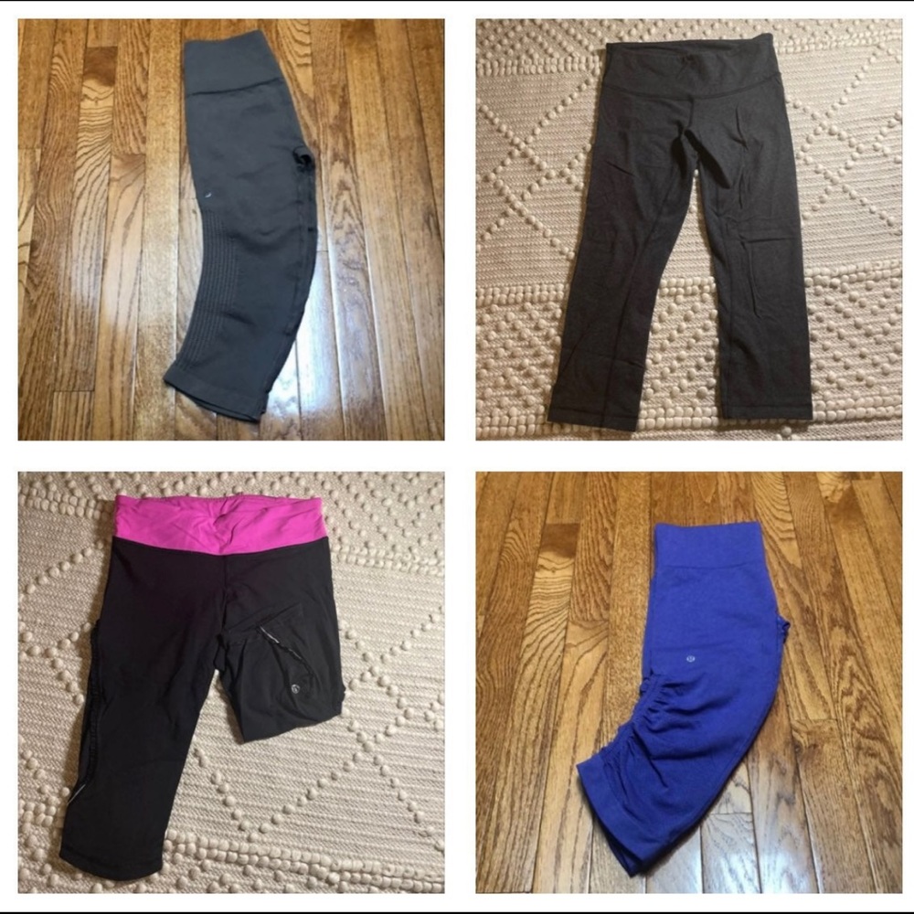 Bundle of 4 lululemon leggings